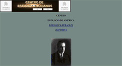 Desktop Screenshot of juliusevola.com.ar