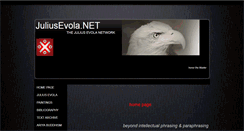 Desktop Screenshot of juliusevola.net