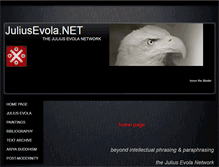 Tablet Screenshot of juliusevola.net