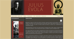 Desktop Screenshot of juliusevola.gr